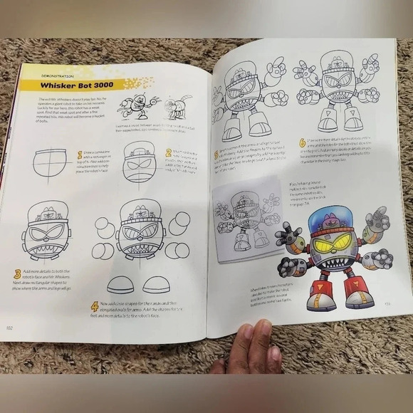 2/10 Sale! How to draw video games book - Picture 6 of 11